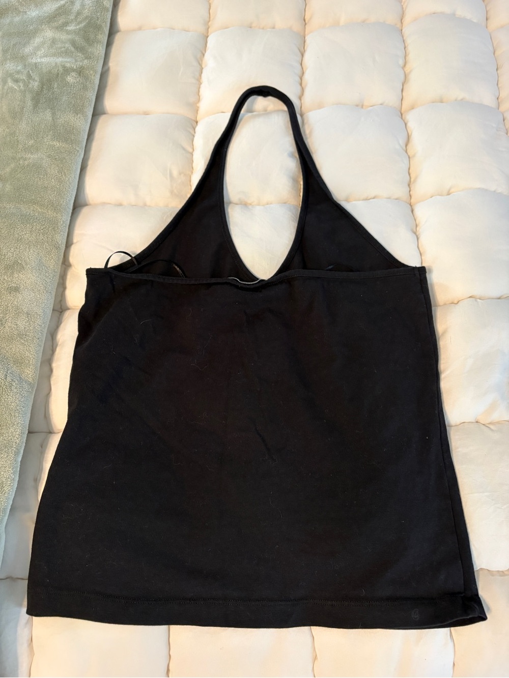 Women's Black Halter Tote Bag